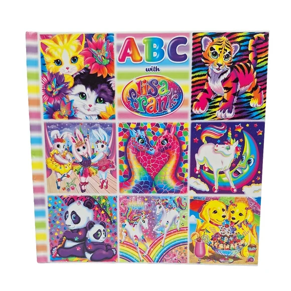 Lisa Frank Hardback ABC Alphabet Book - Picture 3 of 8